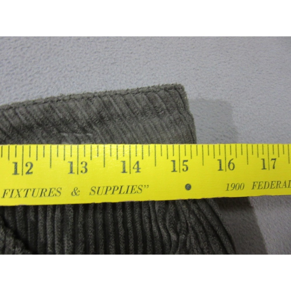 Urban Outfitters Corduroy Skirt Womens Medium Gray BDG Mini Frayed Hem - Picture 4 of 10